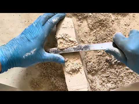 Видео: Резка мела/Chalk cutting/ASMR