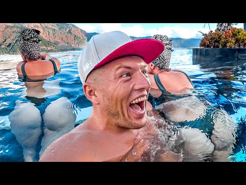 Видео: Счастливы вместе на Бали. Горячие источники Кинтамани. Путешествие по закрытому Бали