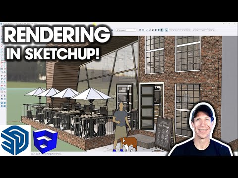 Видео: Начало работы с SketchUp 2025. Часть 7. Создание визуализации!