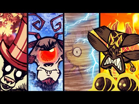 Видео: Лучший мод на персов для Don't Starve Together. Reign of Runts.
