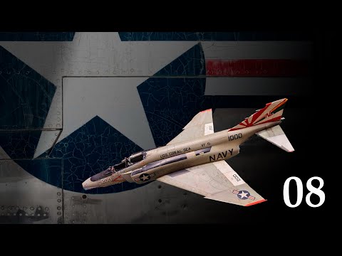 Видео: Episode 8 - F-4B Phantom II (Покраска и декали) 1/48 Academy