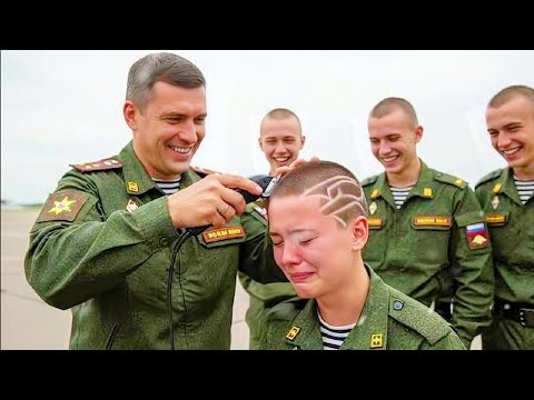 Видео: "Ты же морпех!" Подполковник обрил налысо женщину-офицера. Шок-финал.