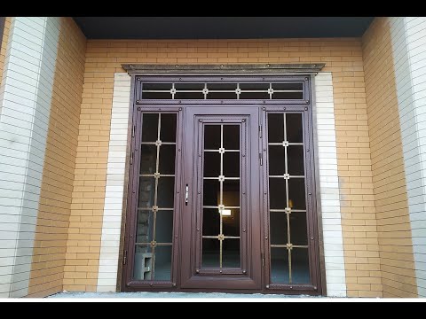 Видео: Прекрасная кованая дверь. Как сделать самому