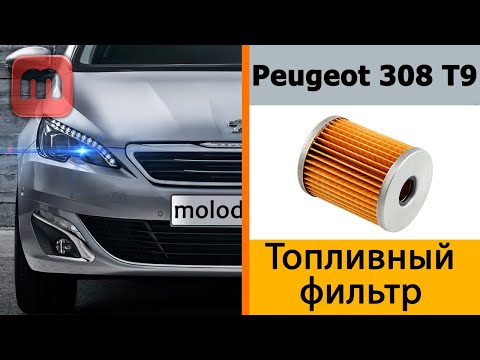 Видео: Peugeot 308 T9 Замена топливного фильтра