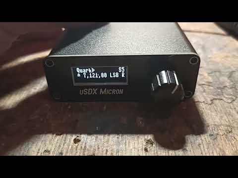 Видео: Новый трансивер uSDX MICRON