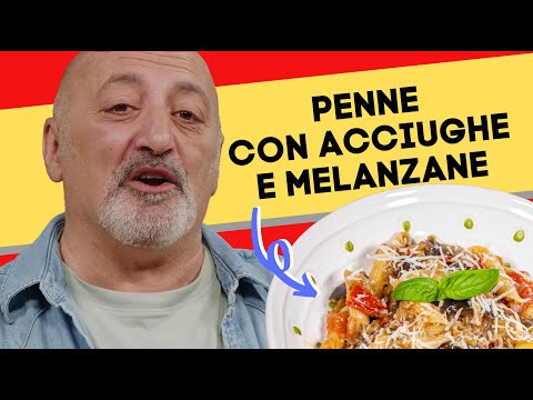 Видео: Пенне с анчоусами и баклажанами