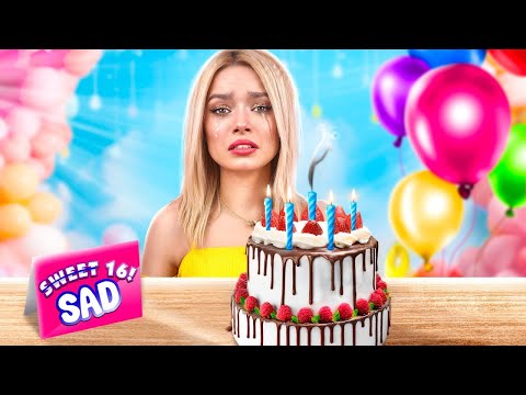 Видео: Мой День Рождения Испорчен! Мои Сладкие 16 Пошли Не По Плану