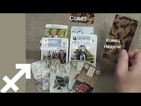 Видео: СТРЕЛЕЦ ♐ Таро-прогноз на неделю с 3 по 9 ноября 
