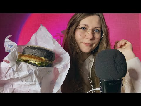 Видео: АСМР итинг-болталка бургера 🍔 ASMR burgers eating sounds 🤤