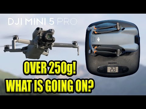 Видео: DJI Mini 5 Pro весом более 250 г — как они ошиблись?