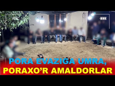 Видео: ҚЎЛГА ТУШГАН ПОРАХЎР АМАЛДОРЛАР ЁХУД ПОРА ЭВАЗИГА УМРАМИ?