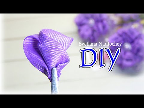 Видео: Их делать очень легко! Бантики из репсовых лент 2,5 см