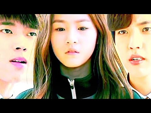 Видео: Ангел стала человеком и влюбила в себя двух парней. Клип к дораме: Старшая школа: Время любви.