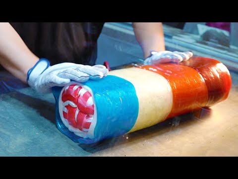 Видео: PAPABUBULE - Удивительное конфетное шоу - Ручное изготовление конфет профессионалами - Как сделать