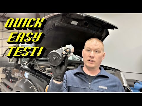 Видео: Ford F-150 Не работает стартер, не заводится: пошаговая инструкция по диагностике стартера двигат...
