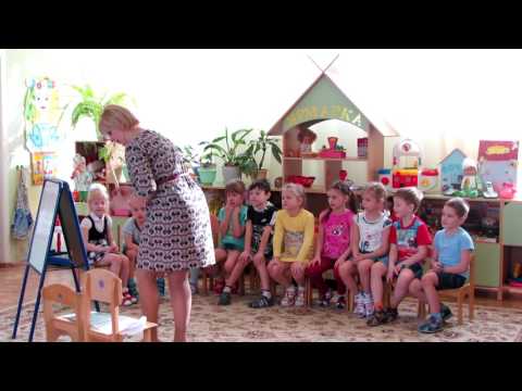 Видео: Фрагмент  занятия по рисованию. Тема "Ранняя весна" (1 часть)