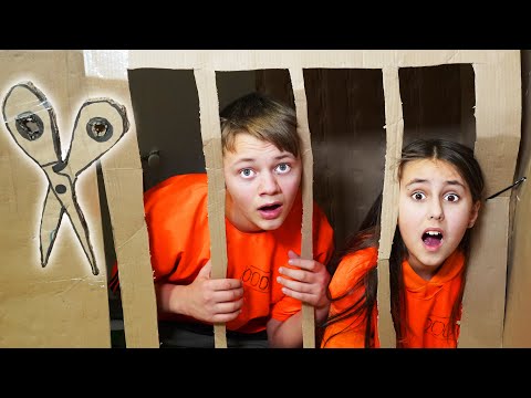 Видео: Побег ИЗ КАРТОННОЙ ТЮРЬМЫ!