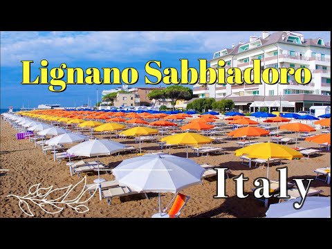 Видео: Итальянский Курорт Линьяно-Саббьядоро, Северная Италия  / North Italian Resort Lignano Sabbiadoro