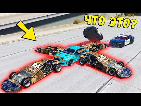 Видео: ПРИКРЕПИЛ РАМПЫ СО ВСЕХ СТОРОН И ЗАТРОЛЛИЛ ПОЛИЦИЮ! ПОГОНИ ГТА 5 ОНЛАЙН ДОГОНЯЛКИ GTA 5 ONLINE