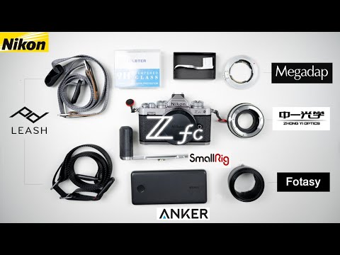 Видео: Лучшие аксессуары для Nikon Z fc! — Peak Design, Megadap, Zhong Yi Optics, Anker, SmallRig, Fotasy