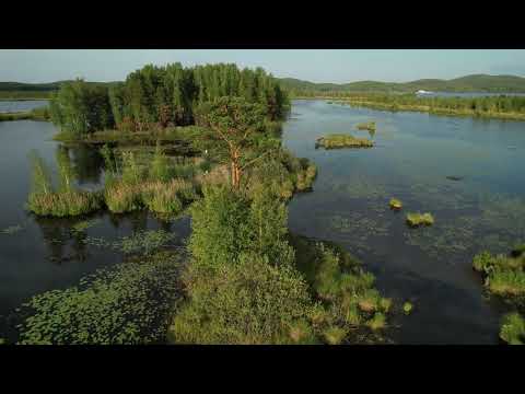 Видео: озеро Таватуй 4К