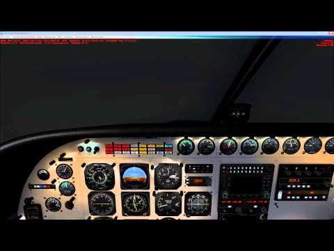 Видео: FSX-Подход и посадка в Таллине (Цессна Гранд Караван)