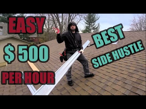 Видео: КАК СДЕЛАТЬ | Установить защитные решетки для желобов