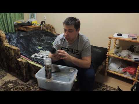 Видео: Как снять старую краску с металлических деталей гармони, баяна, аккордеона