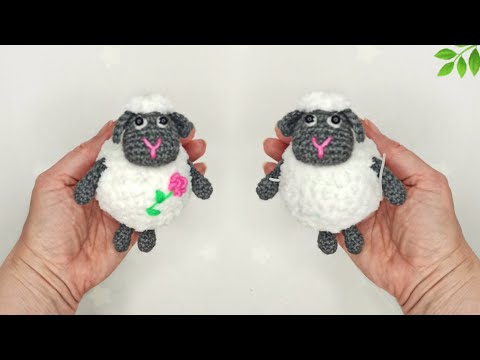 Видео: ☘️Они такие милые ☘️ Как вязать самых очаровательных овечек амигуруми крючком