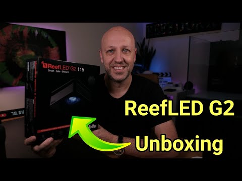 Видео: Распаковка и установка НОВОГО светильника для рифового аквариума Red Sea ReefLED G2 115!