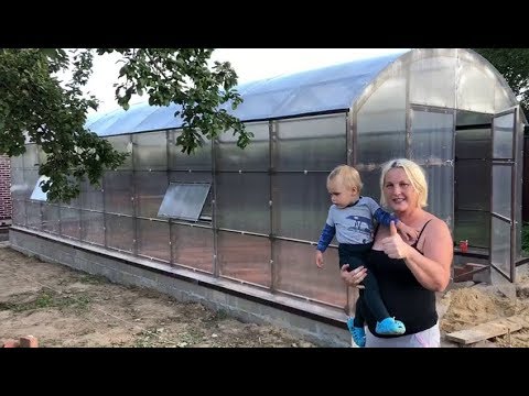 Видео: Большая Фермерская теплица 4х10м