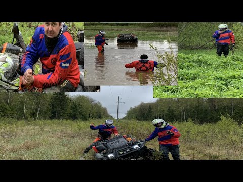 Видео: CF-Х10, STELS GUEPARD 800 И YAMAHA GRIZZLY/ОТОРВАЛИ ГРАНАТУ/ УТОПИЛИ ВСЕ КВАДРОЦИКЛЫ