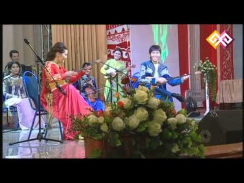 Видео: "Шығармашылық кеш" - "Құлансаз" фольклорлы-этнографиялық ансамблі (016) 02.08.14