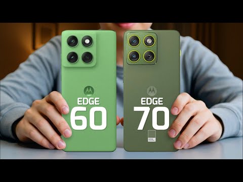 Видео: Motorola Edge 70 против Edge 60 | Какой из них лучше?