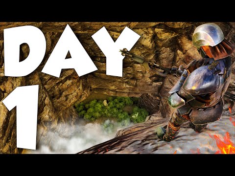 Видео: Мы построили НОВУЮ, самую мощную пещеру с выпадающим окном — ARK PvP