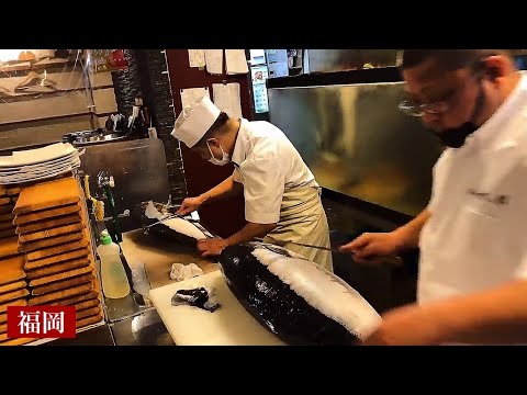 Видео: Японский корпус суши-поваров Фукуока с потрясающими технологиями