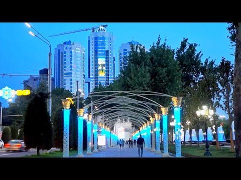 Видео: Dushanbe City, Tajikistan. Душанбе (1228000)