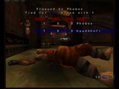 Видео: quake 3 arena прохождение №1(средний)