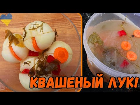Видео: Квашеный ЛУК! Невероятно вкусная закуска из ЛУКА за КОПЕЙКИ!