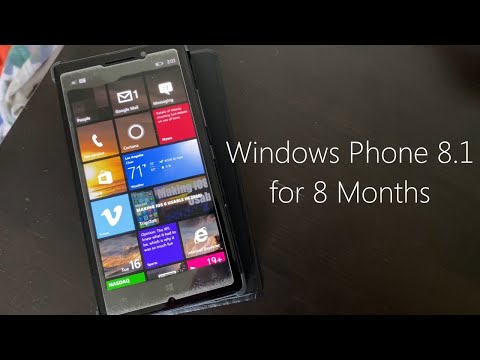 Видео: Использую Windows Phone 8.1 в течение 8 месяцев...