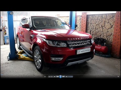 Видео: Замена лампочек в фаре на Range Rover Sport Ленд Ровер Спорт 3,0 2014 года