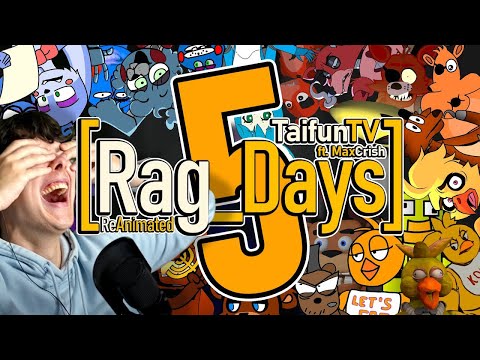 Видео: [Rag_Days] REANIMATED - Реакция на Taifun TV. ФНАФ АНИМАЦИЯ