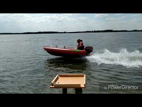 Видео: ВЕЛЬБОТ 31 с баллонами RID на воде.