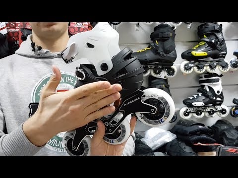 Видео: Детские ролики freeskate Flying Eagle S6 Speed Junior 3*90 детальный обзор