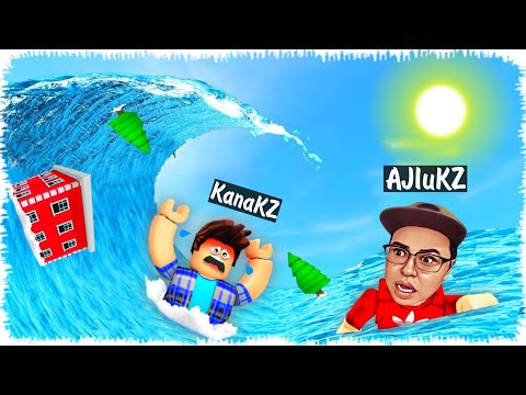 Видео: Үй салып үлкен Цунамиден қорған | Інім судың астында қалды!