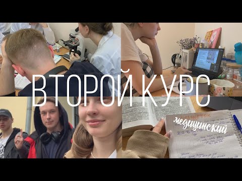 Видео: влог медицинские будни / первые месяцы на втором курсе