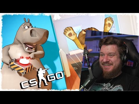 Видео: БЕГЕМОТ ТРОЛЛЬ И ЛОВУШКА vs ЛЕВ МАНЬЯК В CS:GO!!! | РЕАКЦИЯ НА Quantum Games