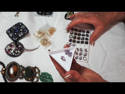 Видео: Покупки.Кристаллы, фурнитура, янтарь.....и др.2019.06.06.