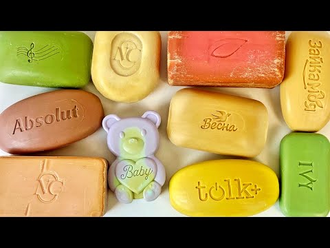 Видео: ⭐ASMR ⭐Cutting rancid soap. Резка прогорклого мыла. Carving soap. Satisfying video.