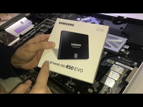 Видео: Прокачка старичка iMac'а. Установка SSD.